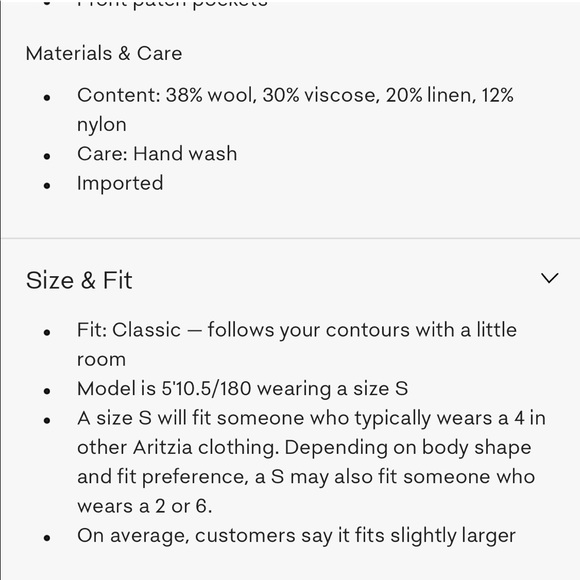 EUC Aritzia Lance long navy wool blend cardigan - Picture 13 of 13